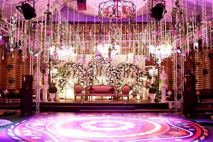 wedding event halls fbr pos integration - event setup